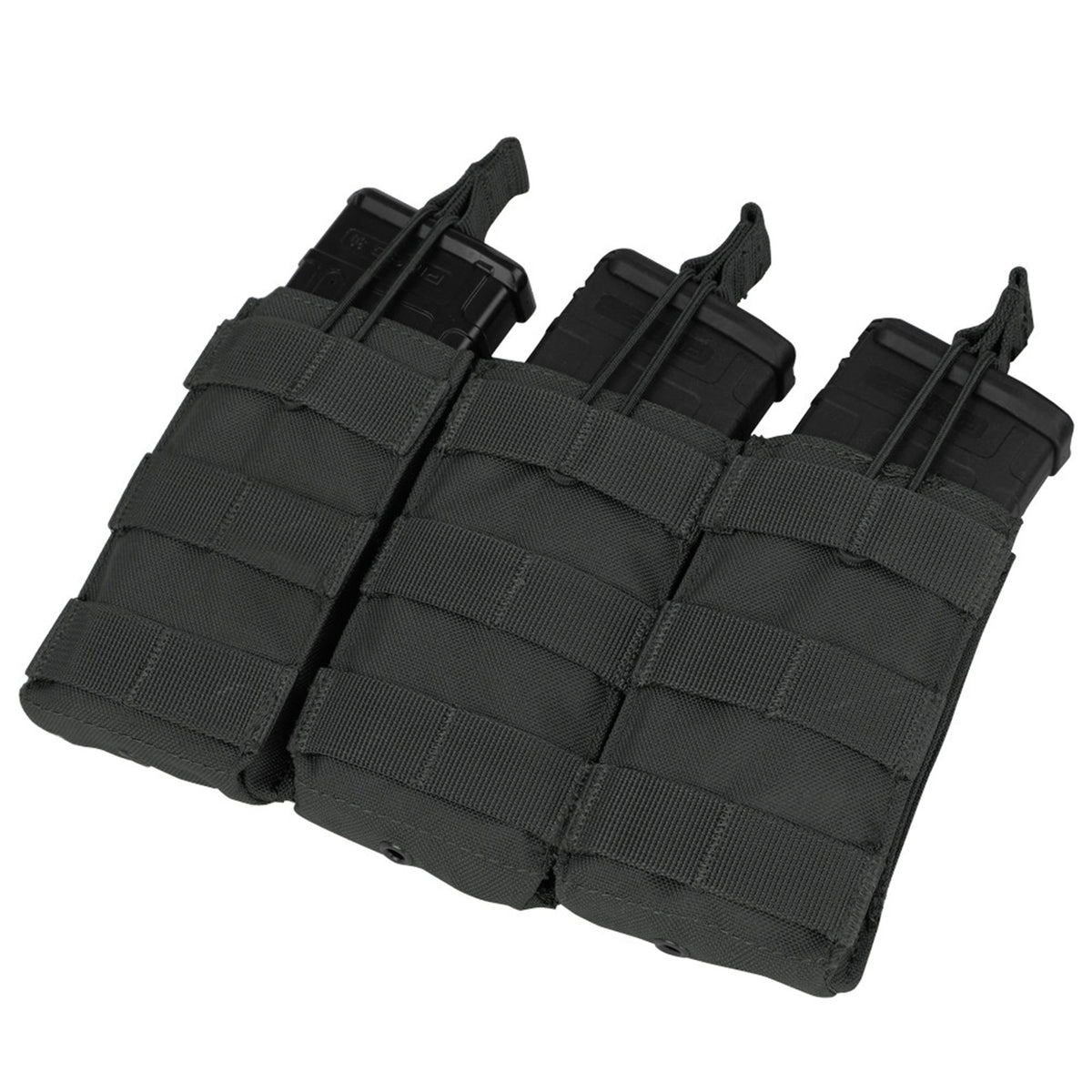 PORTA CARGADOR CONDOR TRIPLE M4/M16 ABIERTO NEGRO MA27-002