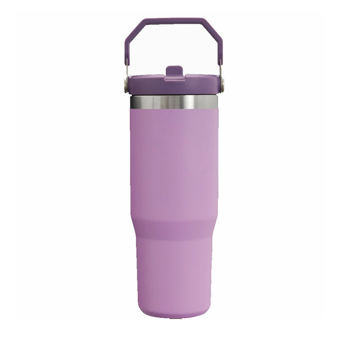 96549PT TERMO ICEFLOW FLIP STRAW 30oz LILAC MARCA STANLEY