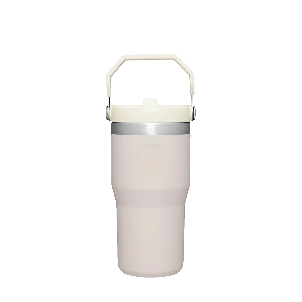 99178PT TERMO ICEFLOW FLIP STRAW 20oz ROSE QUARTZ MARCA STANLEY