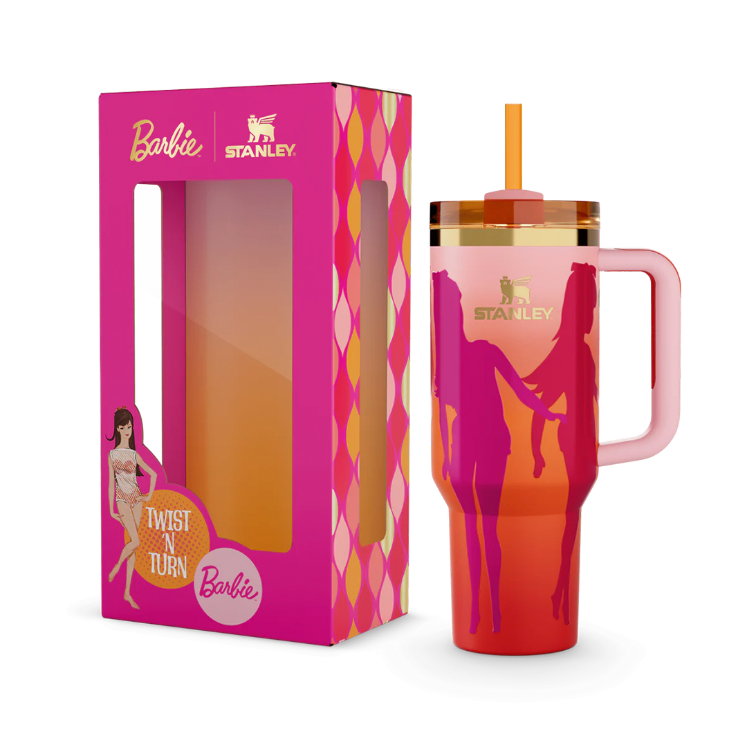 99732PT TERMO QUENCHER BARBIE 40oz 60'S TWIST 'N TURN MARCA STANLEY