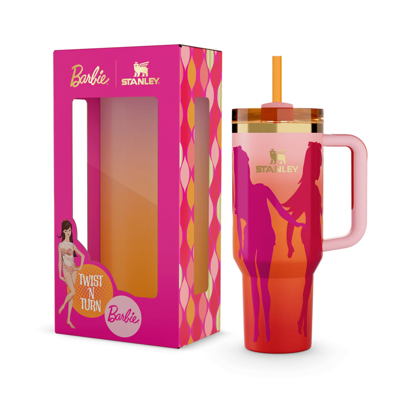 99732PT TERMO QUENCHER BARBIE 40oz 60'S TWIST 'N TURN MARCA STANLEY