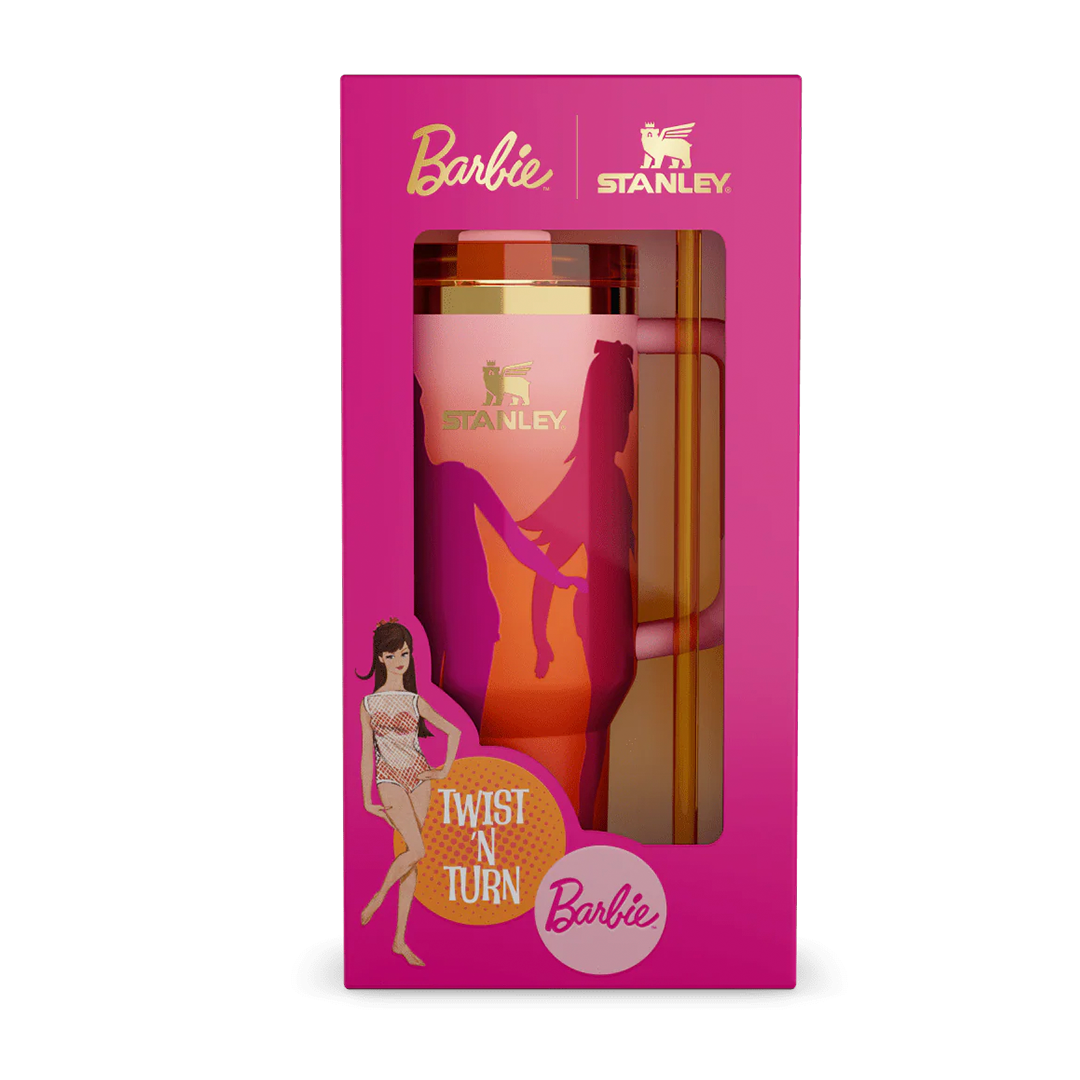 99732PT TERMO QUENCHER BARBIE 40oz 60'S TWIST 'N TURN MARCA STANLEY