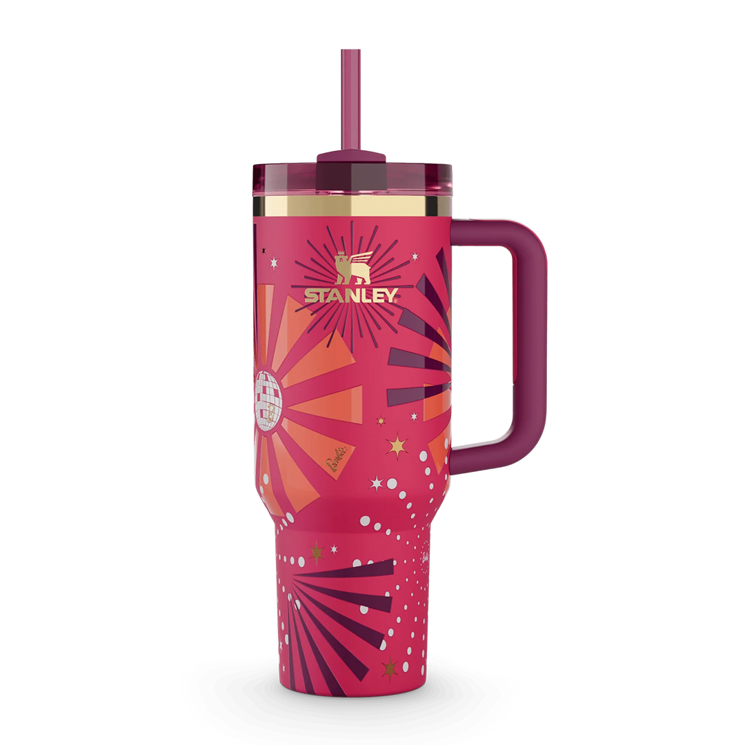 99734PT TERMO QUENCHER BARBIE 40oz 80'S DYNAMITE MARCA STANLEY