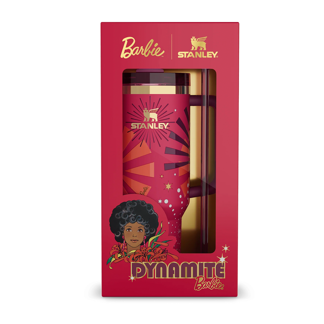 99734PT TERMO QUENCHER BARBIE 40oz 80'S DYNAMITE MARCA STANLEY