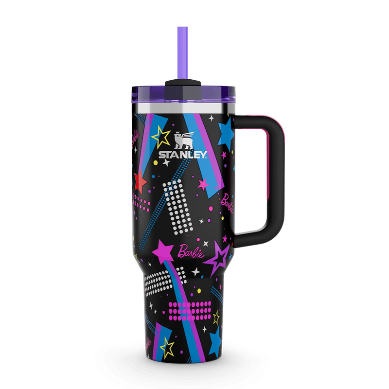 99737PT TERMO QUENCHER BARBIE 40oz 80'S ROCKER MARCA STANLEY