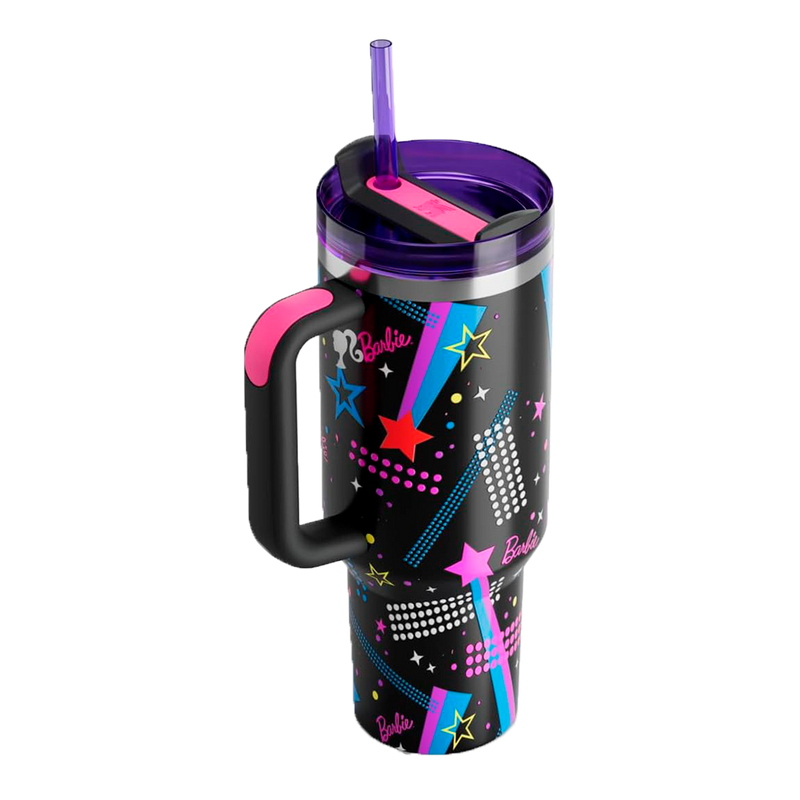 99737PT TERMO QUENCHER BARBIE 40oz 80'S ROCKER MARCA STANLEY