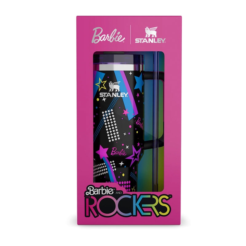 99737PT TERMO QUENCHER BARBIE 40oz 80'S ROCKER MARCA STANLEY