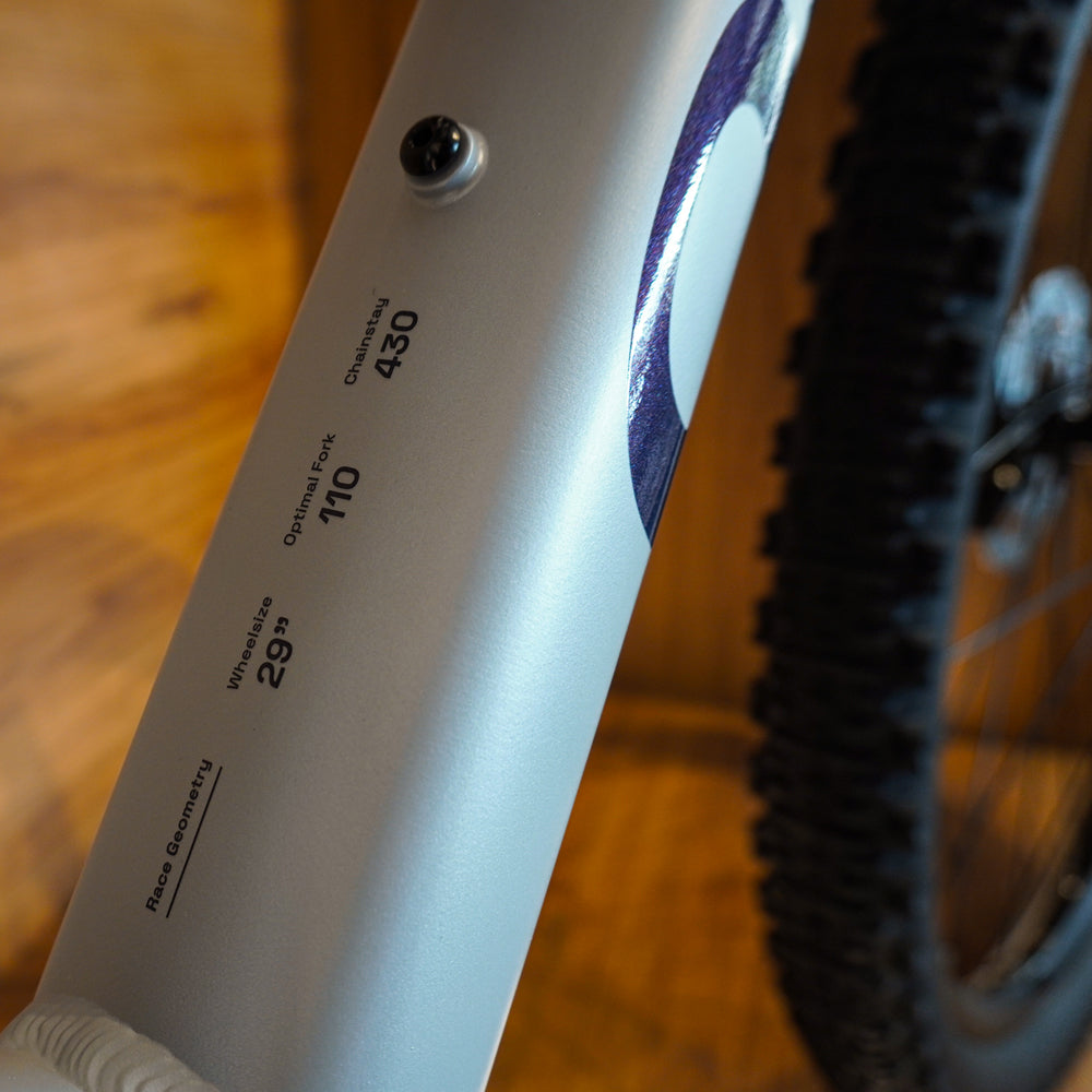 T21103M1 BICICLETA ALMA H20 2026 HALO SILVER - TANZANITE (GLOSS) MARCA ORBEA T.CH