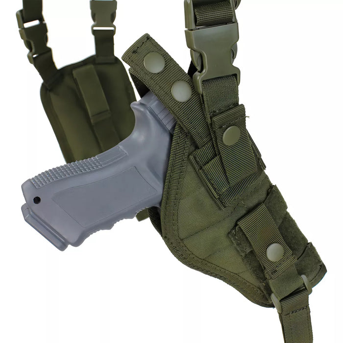 ASH-001 VERTICAL SHOULDER HOLSTER VERDE MARCA CONDOR