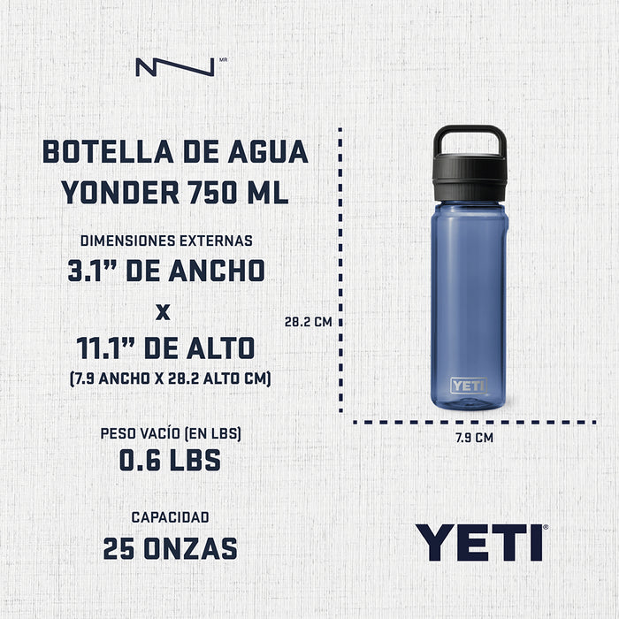 21071501928 BOTELLA DE AGUA YONDER 750ml POWER PINK MARCA YETI