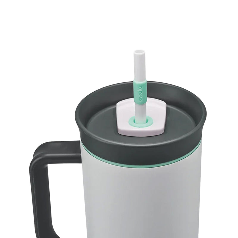 C05634 TERMO DE ACERO INOXIDABLE CON POPOTE 1185ML CLOUDSCAPE MARCA OWALA