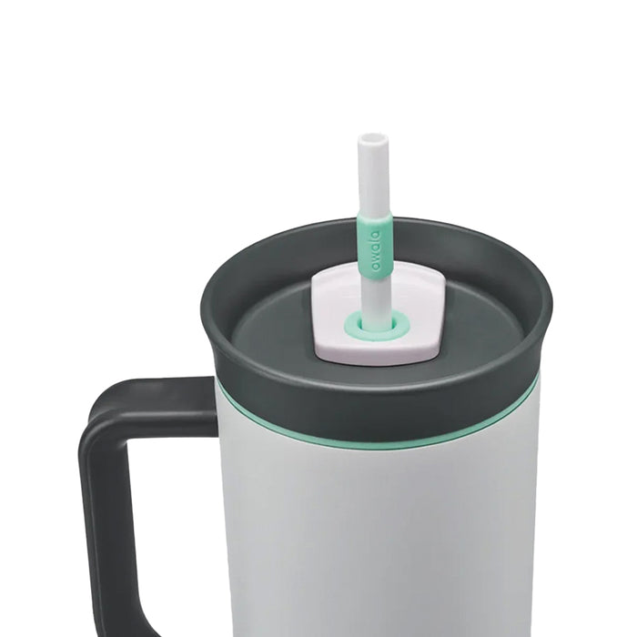 C05634 TERMO DE ACERO INOXIDABLE CON POPOTE 1185ML CLOUDSCAPE MARCA OWALA