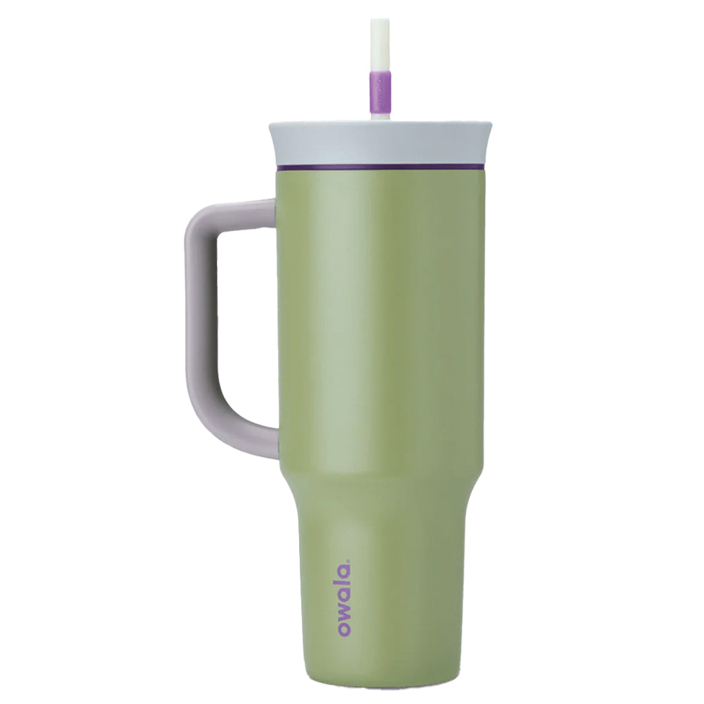 TERMO OWALA DE ACERO CON POPOTE 1185ML HIP CACTUS C05635