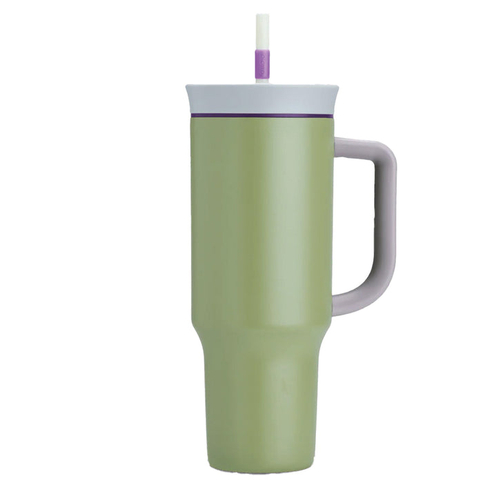 C05635 TERMO DE ACERO INOXIDABLE CON POPOTE 1185ML HIP CACTUS MARCA OWALA