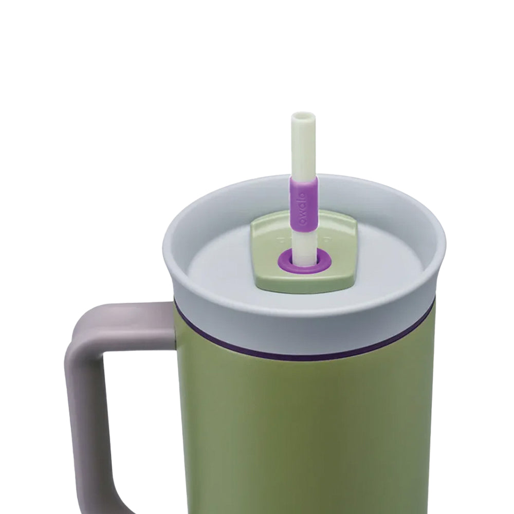 C05635 TERMO DE ACERO INOXIDABLE CON POPOTE 1185ML HIP CACTUS MARCA OWALA