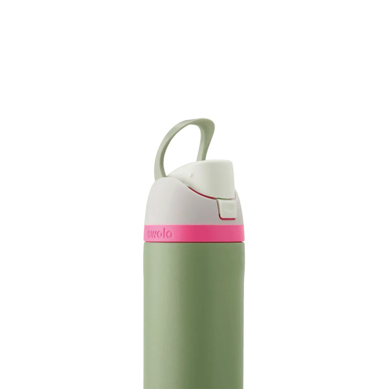 C05770 TERMO FREESIP DE ACERO INOXIDABLE 710ML VERDE MARCA OWALA