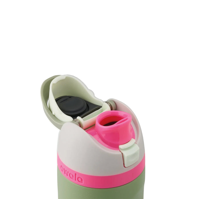 C05770 TERMO FREESIP DE ACERO INOXIDABLE 710ML VERDE MARCA OWALA