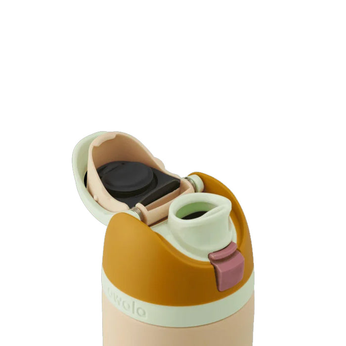 C05772 TERMO FREESIP DE ACERO INOXIDABLE 710ML BEIGE MARCA OWALA