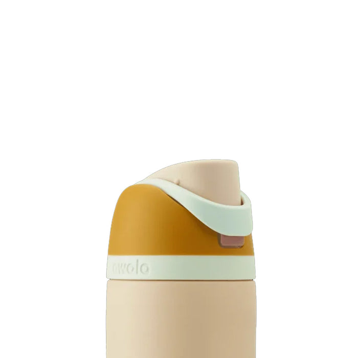 C05772 TERMO FREESIP DE ACERO INOXIDABLE 710ML BEIGE MARCA OWALA