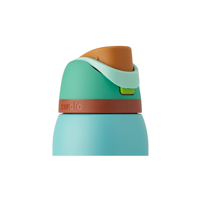 C05776 TERMO FREESIP DE ACERO INOXIDABLE 945ML TURQUESA MARCA OWALA