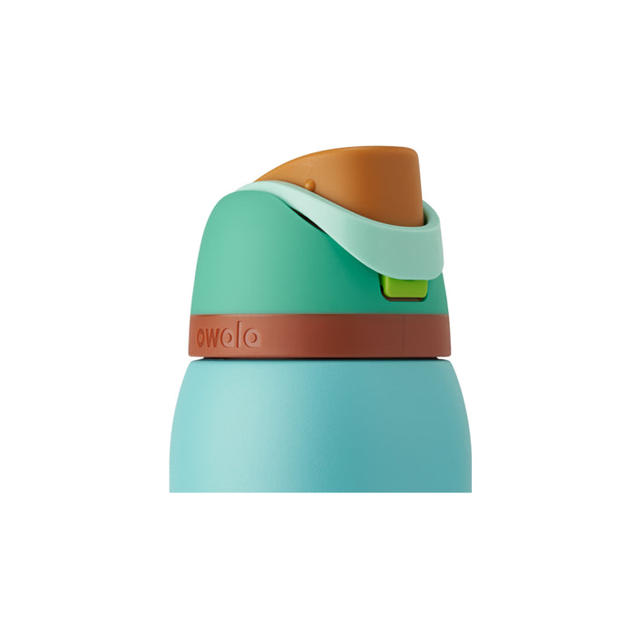 C05776 TERMO FREESIP DE ACERO INOXIDABLE 945ML TURQUESA MARCA OWALA