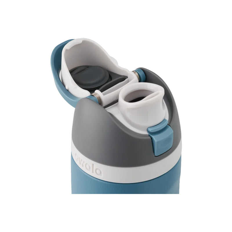C05955 TERMO FREESIP DE ACERO INOXIDABLE 1185ML AZUL MARCA OWALA