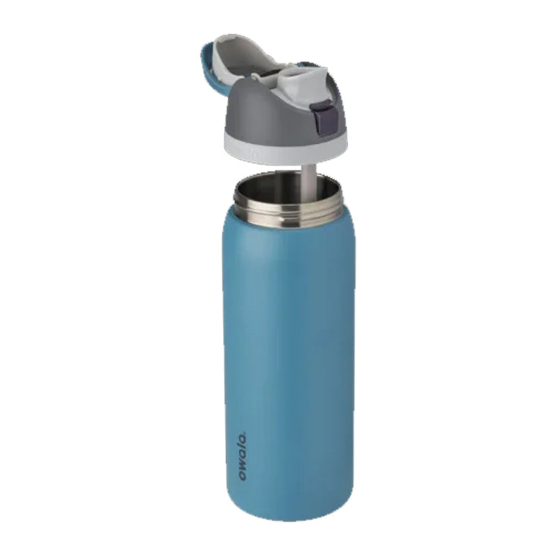 C05955 TERMO FREESIP DE ACERO INOXIDABLE 1185ML AZUL MARCA OWALA
