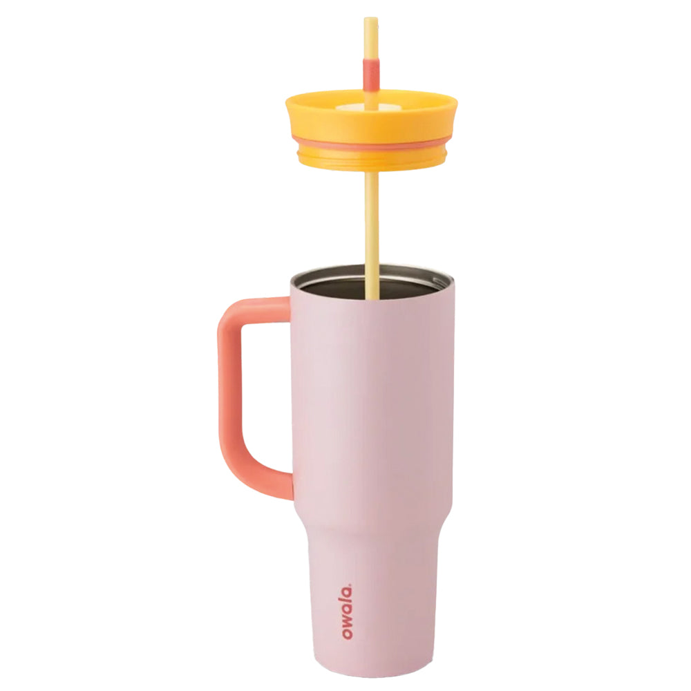 TERMO OWALA DE ACERO CON POPOTE 1185ML CANDY STORE C06201