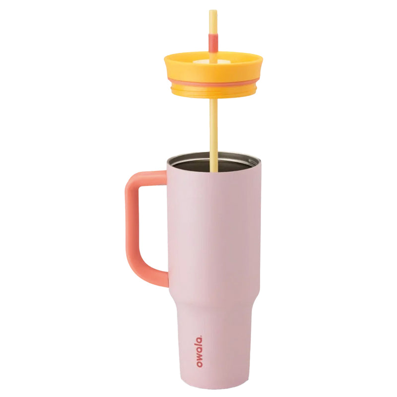 C06201 TERMO DE ACERO INOXIDABLE CON POPOTE 1185ML CANDY STORE MARCA OWALA