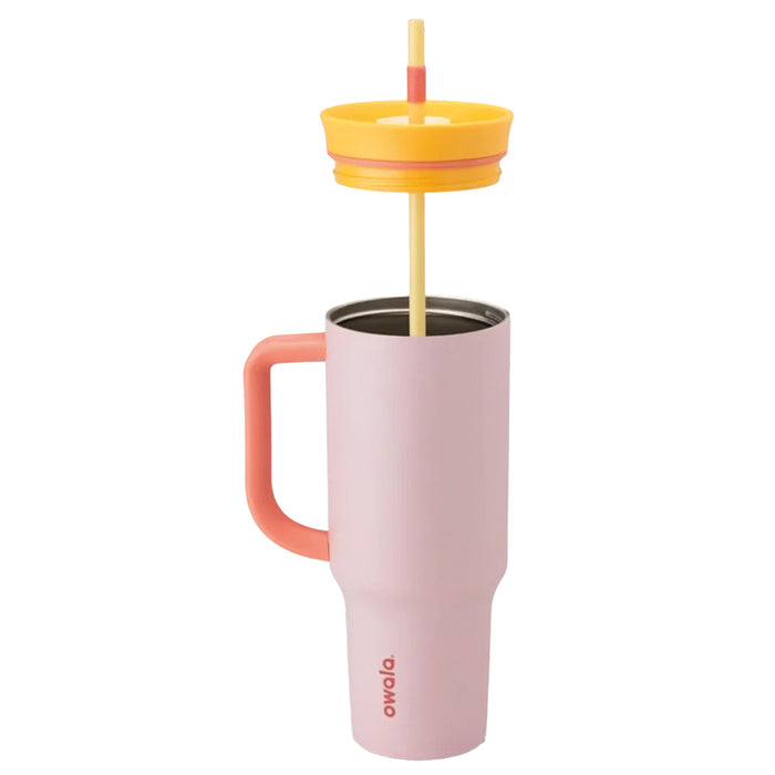 C06201 TERMO DE ACERO INOXIDABLE CON POPOTE 1185ML CANDY STORE MARCA OWALA