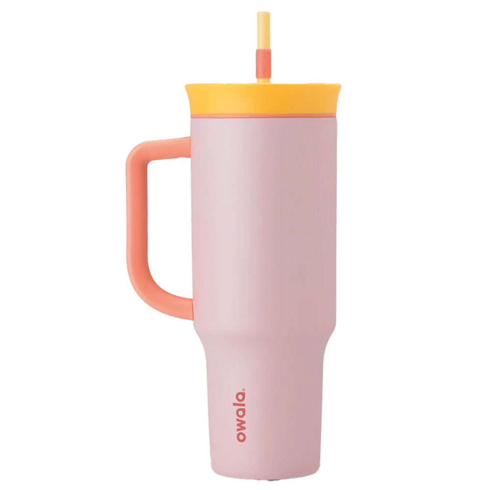 TERMO OWALA DE ACERO CON POPOTE 1185ML CANDY STORE C06201