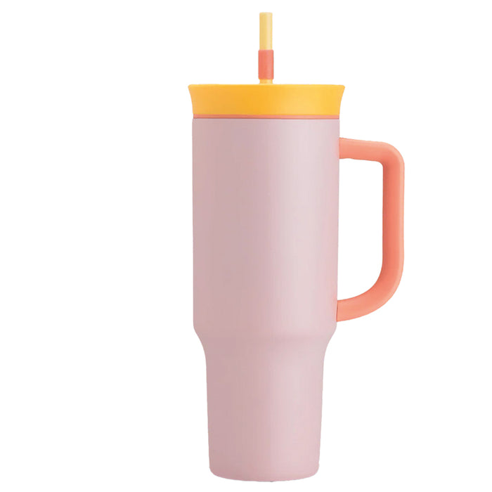 C06201 TERMO DE ACERO INOXIDABLE CON POPOTE 1185ML CANDY STORE MARCA OWALA