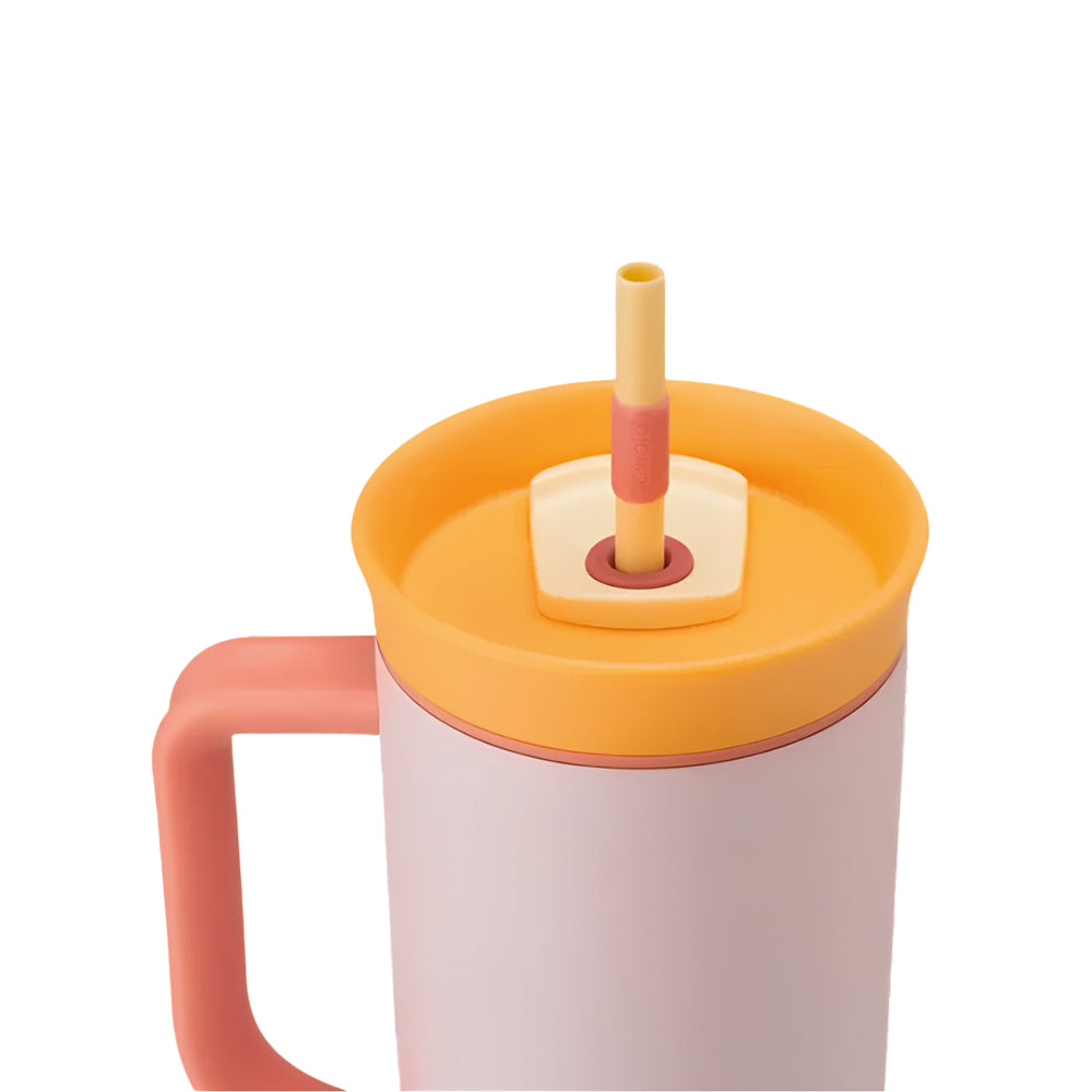 TERMO OWALA DE ACERO CON POPOTE 1185ML CANDY STORE C06201