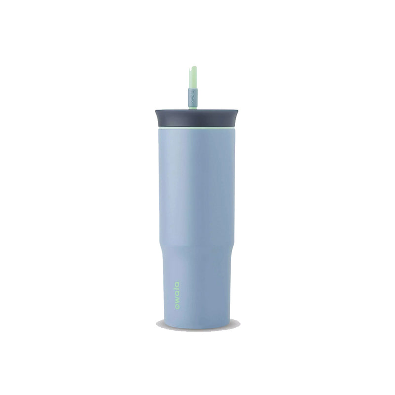 C06239 TERMO DE ACERO INOXIDABLE CON POPOTE 710ML LOST VALLEY MARCA OWALA