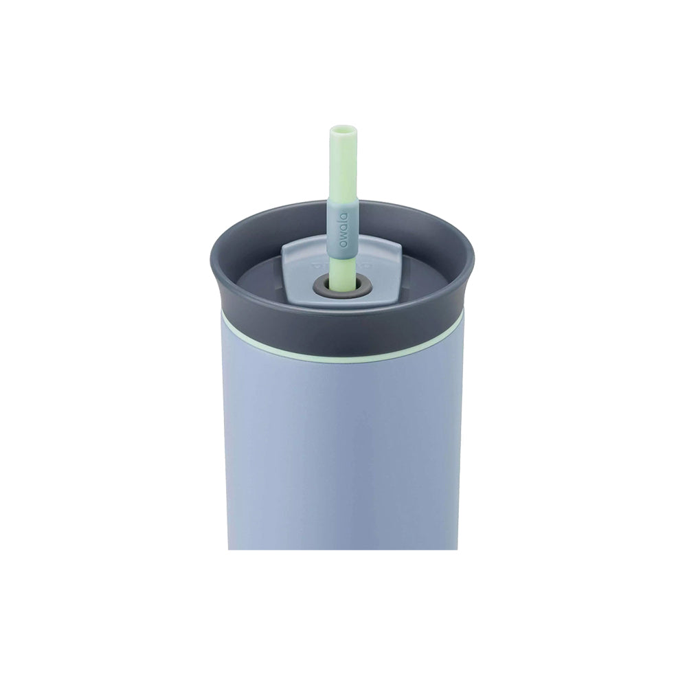 C06239 TERMO DE ACERO INOXIDABLE CON POPOTE 710ML LOST VALLEY MARCA OWALA