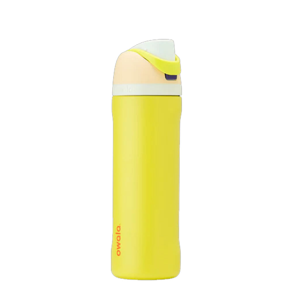 C06684 TERMO FREESIP DE ACERO INOXIDABLE 710ML VERDE LIMON MARCA OWALA