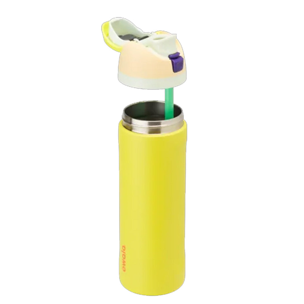TERMO OWALA FREESIP DE ACERO 710ML VERDE LIMON C06684