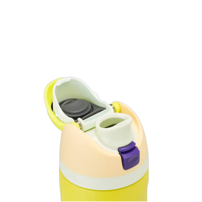 C06684 TERMO FREESIP DE ACERO INOXIDABLE 710ML VERDE LIMON MARCA OWALA