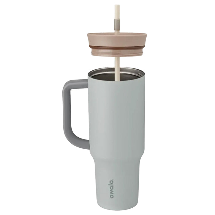 C07200 TERMO DE ACERO INOXIDABLE CON POPOTE 1185ML CALM WATERS MARCA OWALA