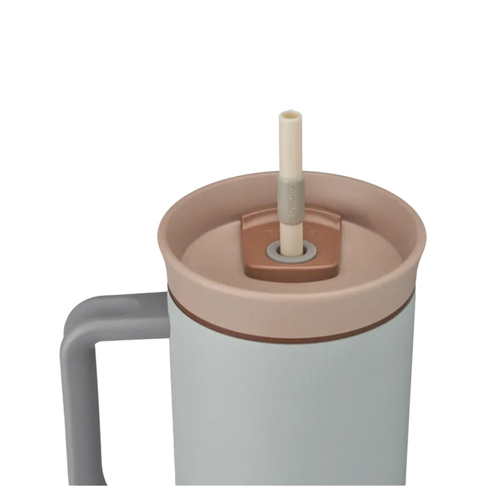 C07200 TERMO DE ACERO INOXIDABLE CON POPOTE 1185ML CALM WATERS MARCA OWALA