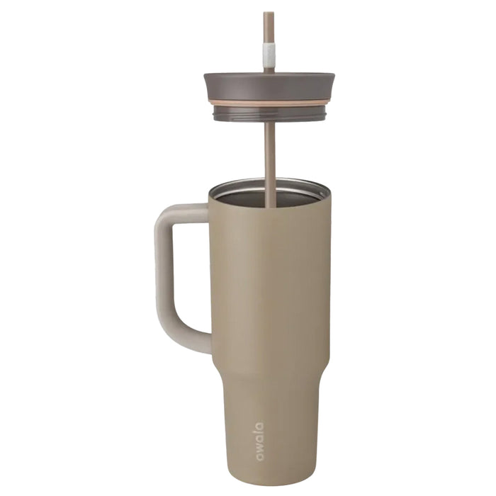 C07201 TERMO DE ACERO INOXIDABLE CON POPOTE 1185ML DOWN TO EARTH MARCA OWALA