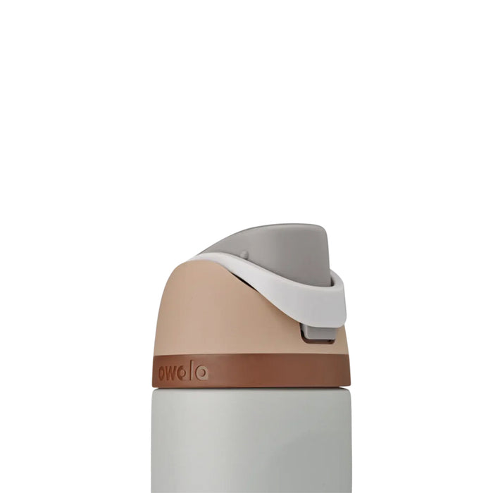 C07735 TERMO FREESIP DE ACERO INOXIDABLE 710ML GRIS MARCA OWALA