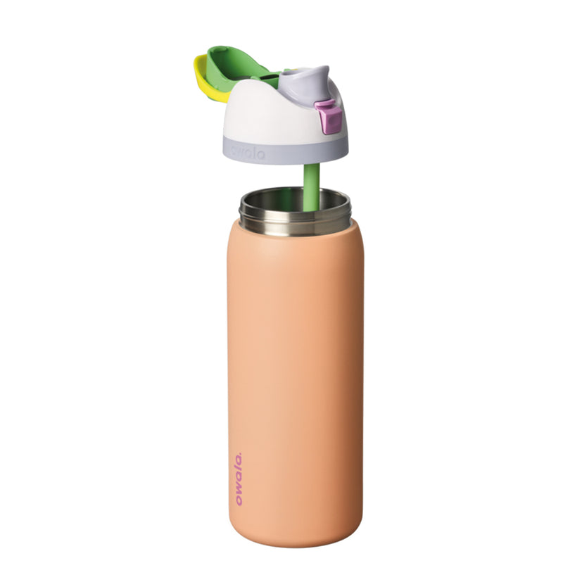 C07934 TERMO FREESIP DE ACERO INOXIDABLE 945ML CORAL MARCA OWALA