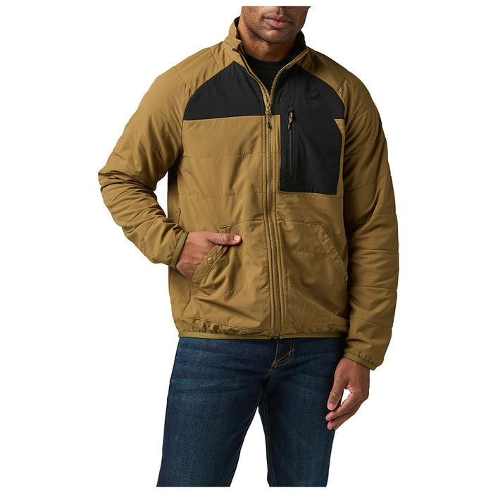 78063-134 CHAMARRA VISTA CON CIERRE COMPLETO CANGURO MARCA 5.11 TACTICAL