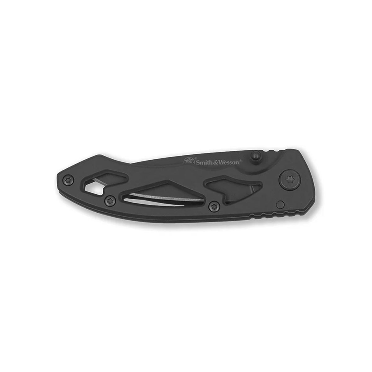 NAVAJA SMITH&WESSON PLEGABLE FRAME LOCK DROP POINT ACERO INOXIDABLE SW-CK400