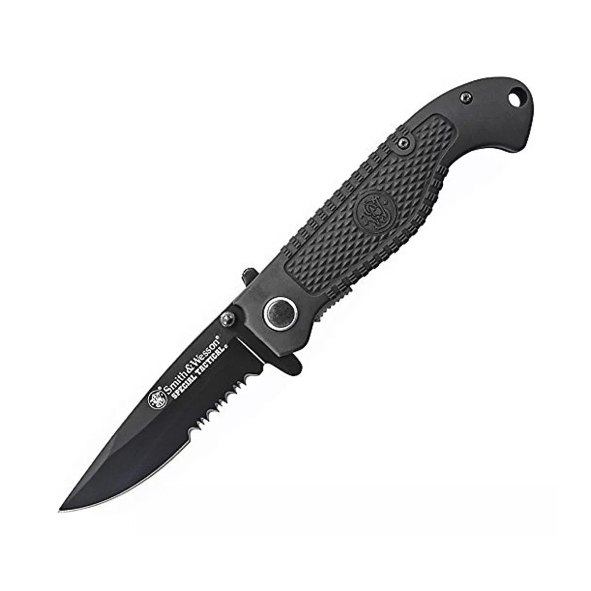 NAVAJA SMITH&WESSON PLEGABLE SPECIAL TACTICAL CON HOJA TANTO NEGRA SW-CKTACBSD