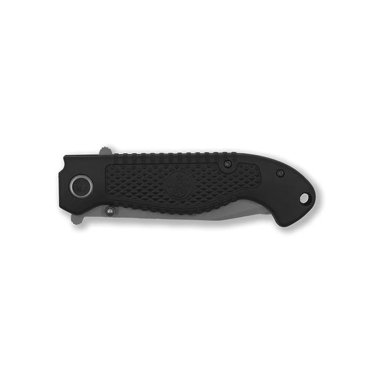 NAVAJA SMITH&WESSON PLEGABLE SPECIAL TACTICAL CON HOJA TANTO MANGO DE GOMA NEGRO SW-CKTAC