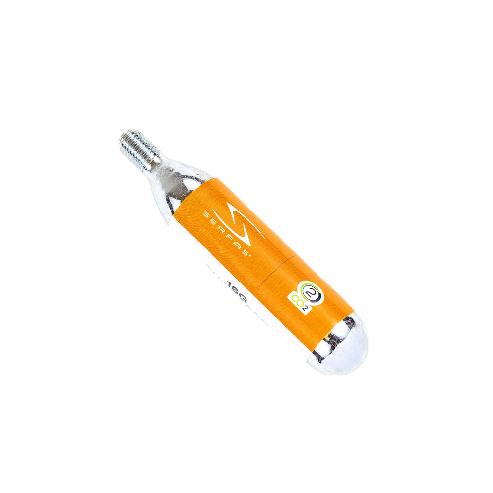 CARTUCHO SERFAS CO2 16g C/ROSCA CO2-16T20