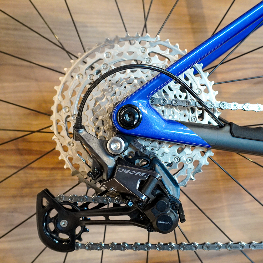 BICICLETA ORBEA ALMA M50 2026 COBALT BLUE - CARBON RAW MEDIANA T21305F8