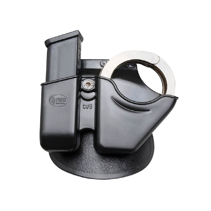 CU9 COMBO PORTA CARGADOR+PORTA ESPOSAS 9mm MARCA FOBUS